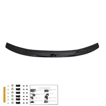 Oneway Motorkapbeschermer (steenslagcover) passend voor Dacia Duster I 2010-2017 - Glanzend zwart