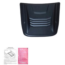 Oneway Motorkapluchtinlaat (Scoop) passend voor Dacia Duster I 2010-2017 & Duster II 2018-2024 - Matzwart