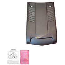  Oneway Motorkapluchtinlaat (Scoop) passend voor Mitsubishi L200 Triton 4 2007-2014 - Matzwart