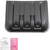 Oneway Motorkapluchtinlaat (Scoop) passend voor Ford Ranger T9 2022- - Matzwart