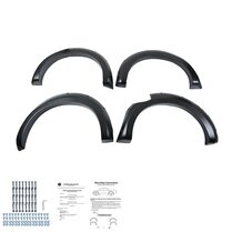 Oneway Set spatbordverbreders (Fender Flares) passend voor Nissan Navara NP300 (D23) 2014-2017 - Matzwart