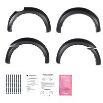  Oneway Set spatbordverbreders (Fender Flares) passend voor Ford Ranger T6/T7/T8 2012-2022 (met Tape) - Matzwart