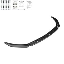 Oneway Voorspoilerlip passend voor Opel Astra L HB/ST 2021- - Glanzend zwart