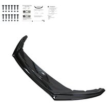 Oneway Voorspoilerlip passend voor Skoda Superb 3V HB/Kombi Facelift 2019-2023 - Glanzend zwart