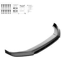  Oneway Voorspoilerlip passend voor Cupra Formentor 2020-2024 excl. VZ5 - Glanzend zwart