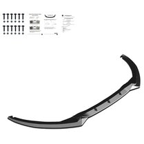 Oneway Voorspoilerlip passend voor Ford Focus ST MK3 HB/Kombi Facelift 2015-2018 - Glanzend zwart