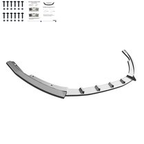 Oneway Voorspoilerlip passend voor Renault Clio V Facelift 2023- - Glanzend zwart