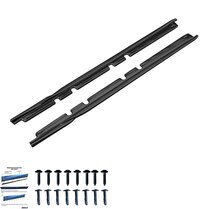 Oneway Set Sideskirts passend voor Seat Leon (5F) HB/ST 2013-2020 - Versie 2 - Glanzend zwart