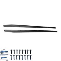 Oneway Set Sideskirts passend voor Alfa Romeo Giulietta Sport 2010-2020 - Glanzend zwart