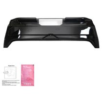  Oneway Achterklepcover passend voor Ford Ranger T9 2022- - Glanzend zwart