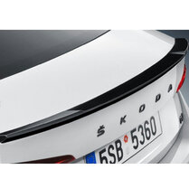 Glanzend zwarte kofferklep spoiler passend voor Skoda Octavia IV model 2020 - heden RS